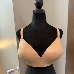 Tommy John Second Skin Lightly Lined Nude Bra Wireless 36DD‎